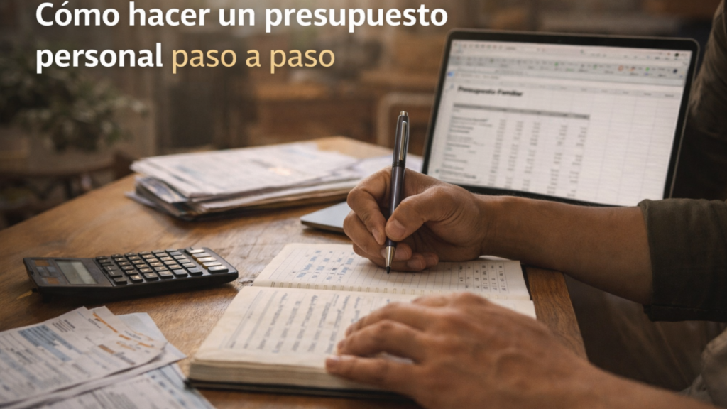 Cómo hacer un presupuesto personal paso a paso (plantilla gratis 2026)