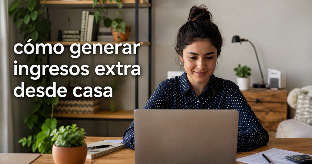 cómo generar ingresos extra desde casa