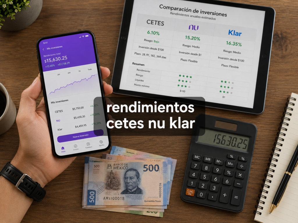 rendimientos cetes nu klar