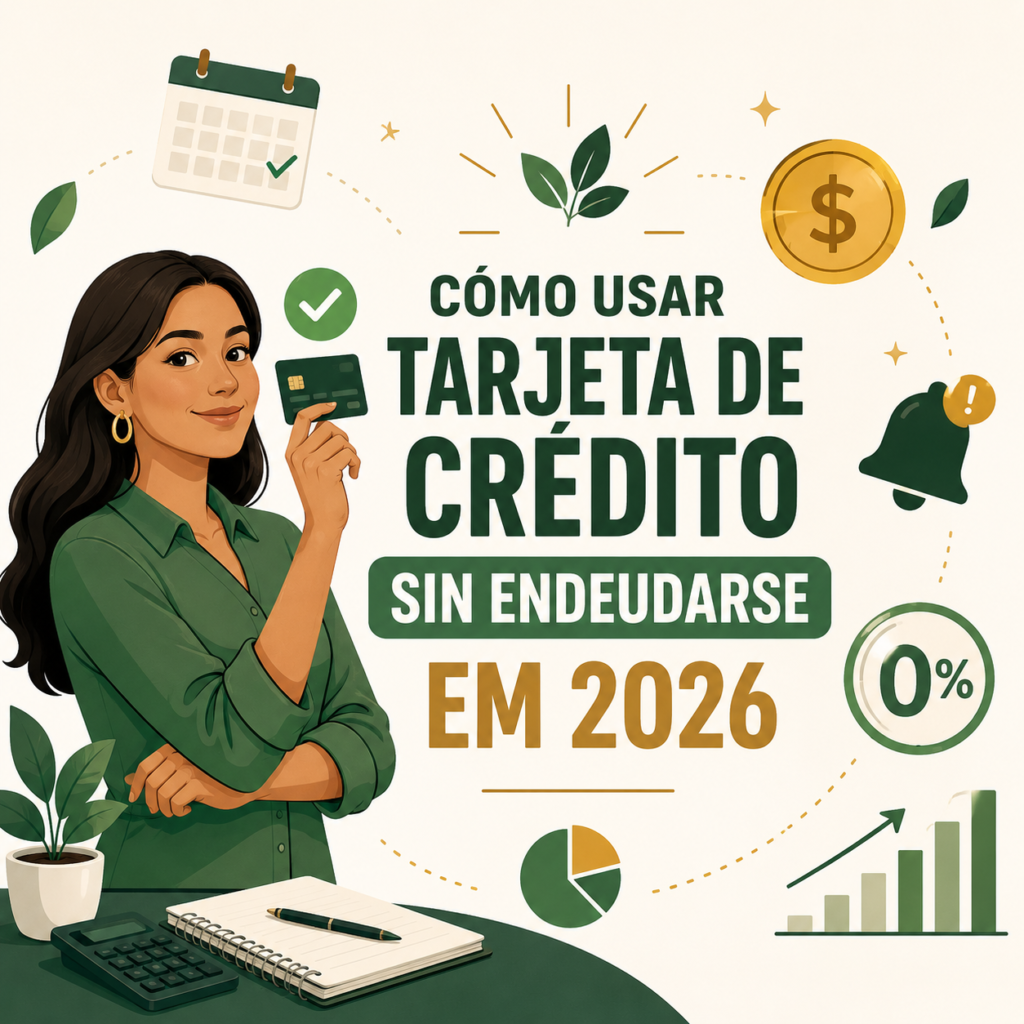 Cómo usar tu tarjeta de crédito sin endeudarte: 8 reglas (2026)