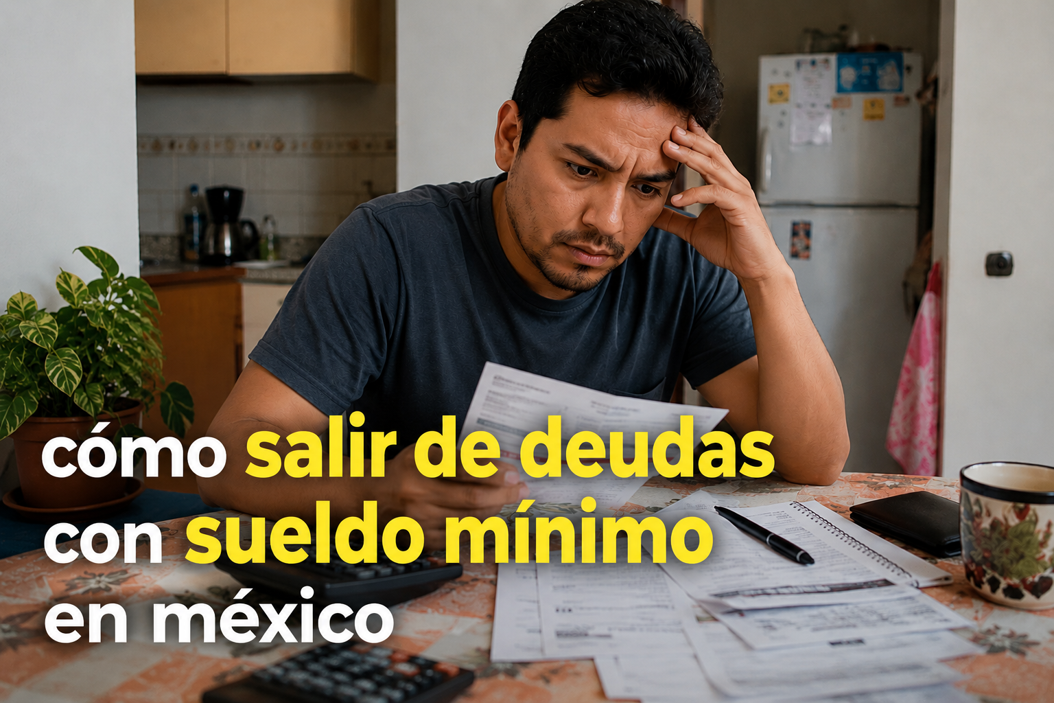cómo salir de deudas con sueldo mínimo